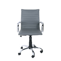 Poltrona Akka Dirigenziale Grigio Simil/Str Crom