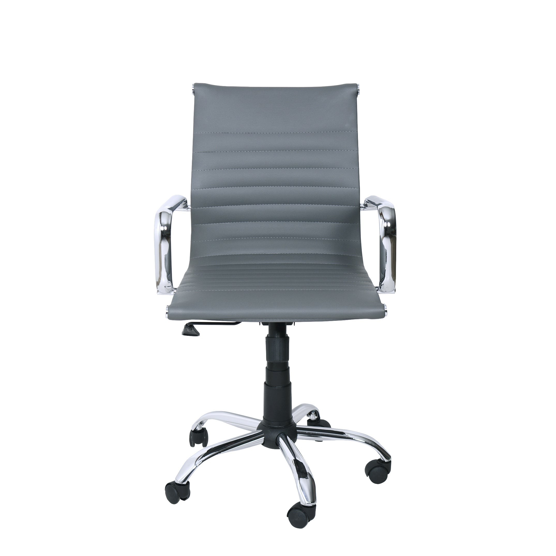 Poltrona Akka Dirigenziale Grigio Simil/Str Crom