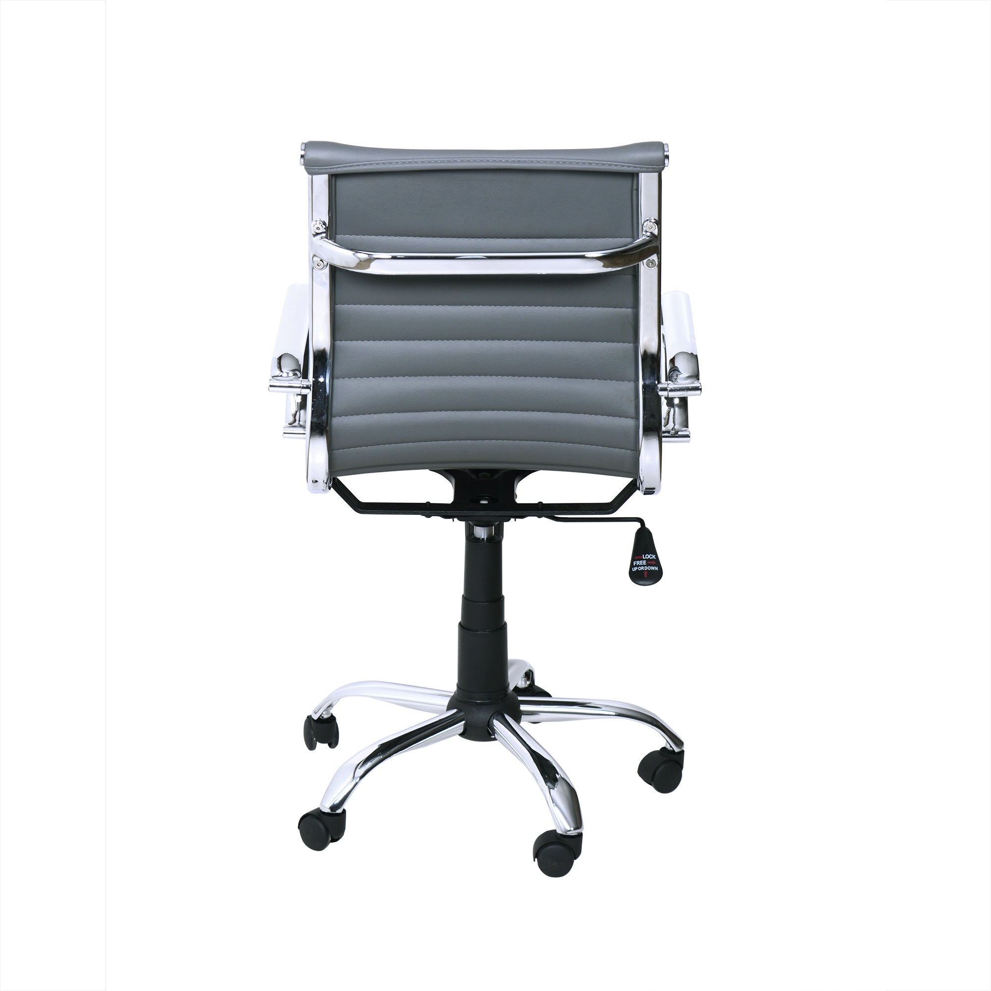 Poltrona Akka Dirigenziale Grigio Simil/Str Crom