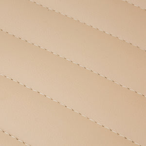 Poltrona Pleasure Dirigenziale Tortora Similpelle Struttura Cromata