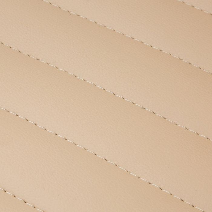 Poltrona Pleasure Dirigenziale Tortora Similpelle Struttura Cromata