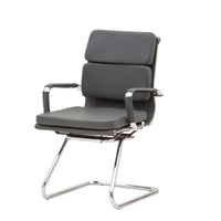 Set Da 2, Poltrone Mito Attesa  Simil Grigio/Cromata