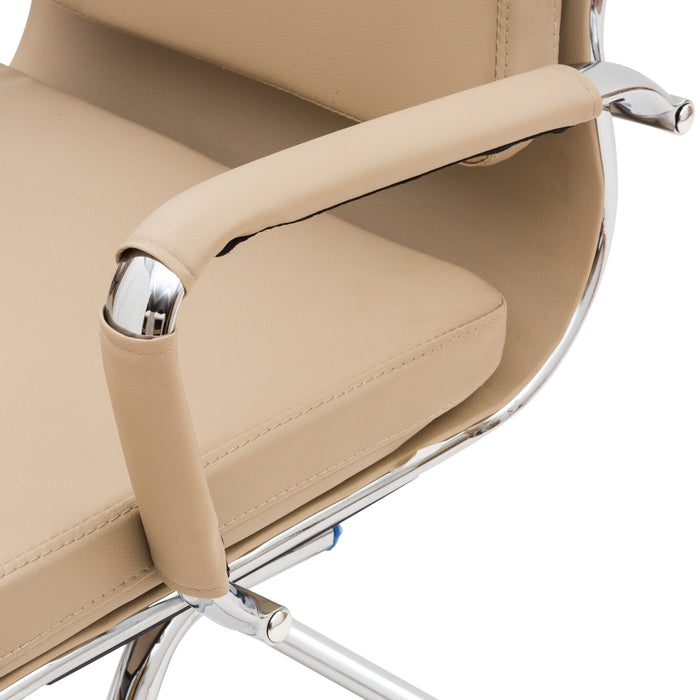 Set Da 2,Poltrona Mito Attesa  Simil Tortora/Cromata