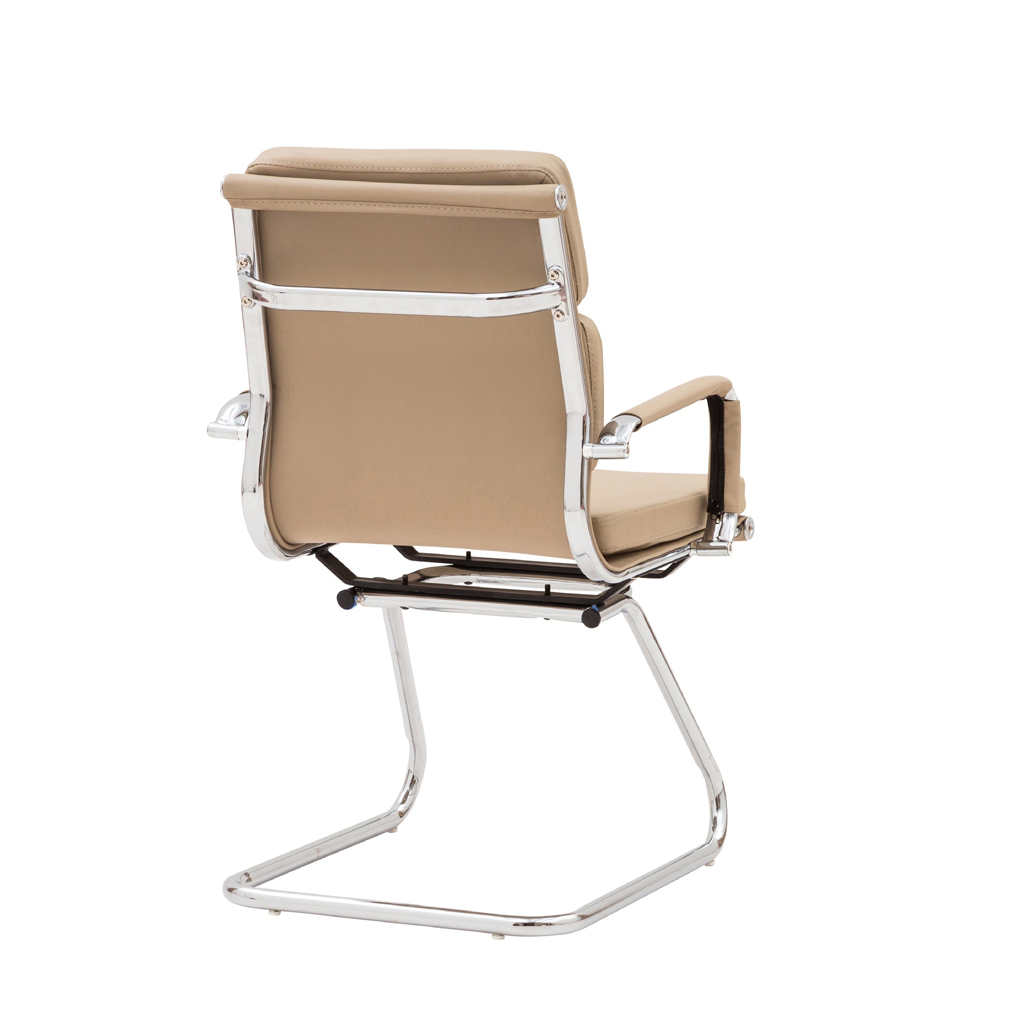 Set Da 2,Poltrona Mito Attesa  Simil Tortora/Cromata