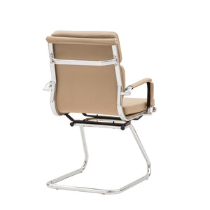 Set Da 2,Poltrona Mito Attesa  Simil Tortora/Cromata