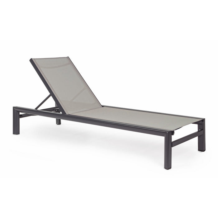 Lettino Cruis C/Ruote Grigio