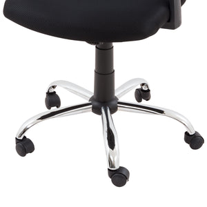 Poltrona Naomi In Maglina E Ecopelle Nera