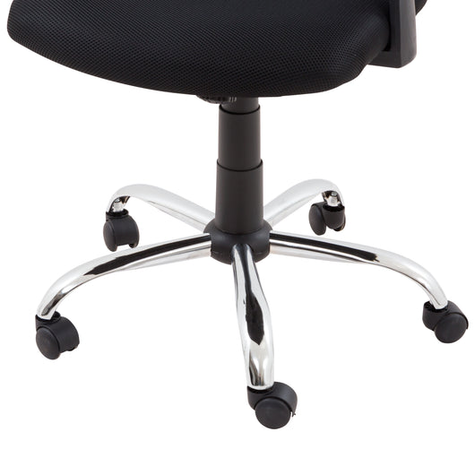 Poltrona Naomi In Maglina E Ecopelle Nera