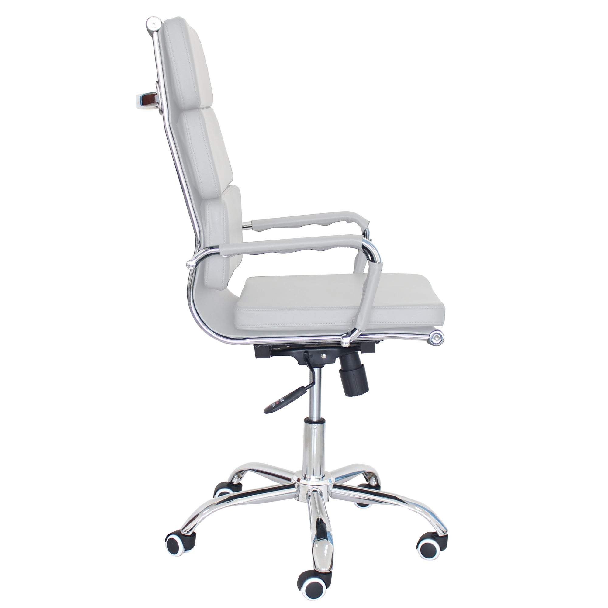 Poltrona Mito Presidenziale Simil Bianca/Cromata