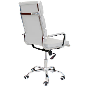 Poltrona Mito Presidenziale Simil Bianca/Cromata