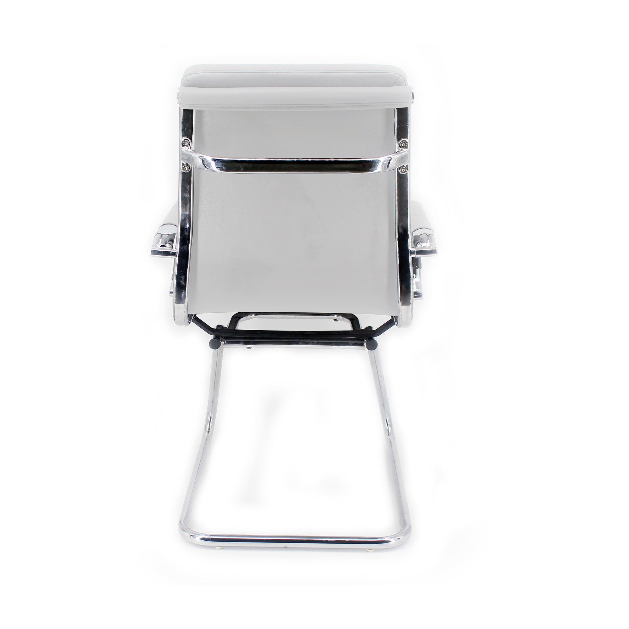 Poltrona Mito Attesa Simil Bianca/Cromata