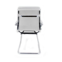 Poltrona Mito Attesa Simil Bianca/Cromata