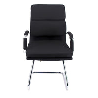 Set Da 2,Poltrona Mito Attesa Simil Nera/Cromata