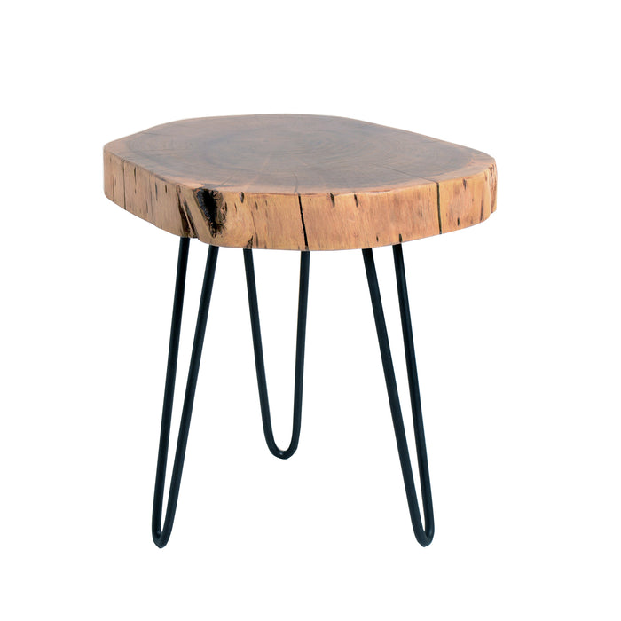 Tavolino Slave Rovere/Nero