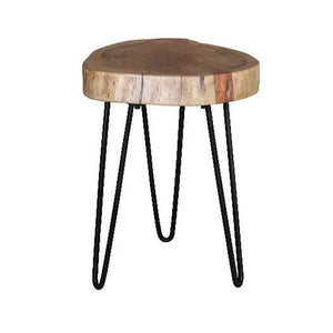 Tavolino Slave Rovere/Nero