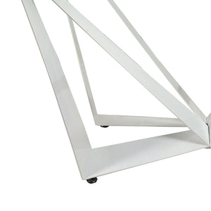 Tavolo Nifar  Vetro/Bianco