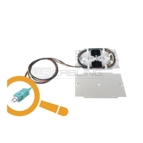 Vassoio e 12 pigtail sc om3 2m - WPC-FST-3129SC-020