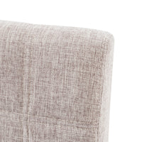 Set Da 2, Sedia Yari In Tessuto Canapa Scuro/Gambe Rovere