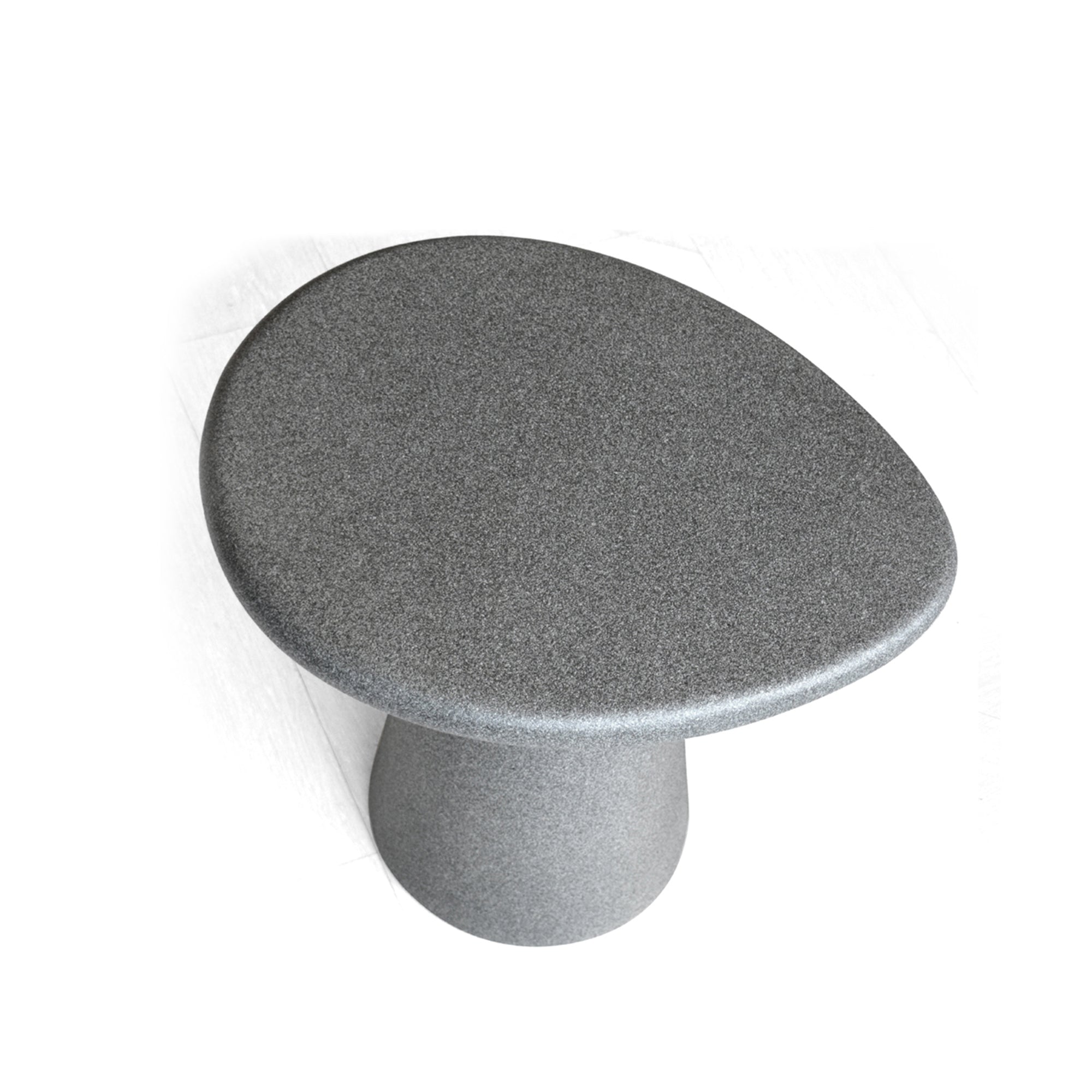 Tavolino Rocky, Resina Finitura Pietra Cenere