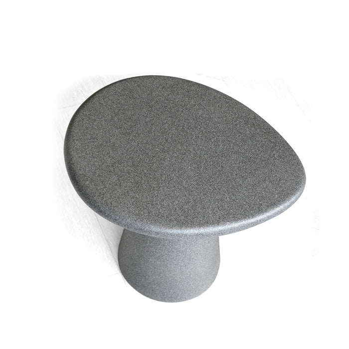 Tavolino Rocky, Resina Finitura Pietra Cenere