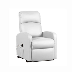 Poltrona Relax Spike D Bianca Similpelle Alzap