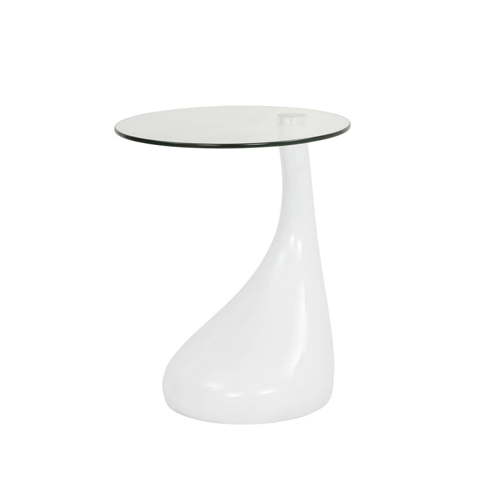 Tavolino Goccia 2 Bianco 45*54*54