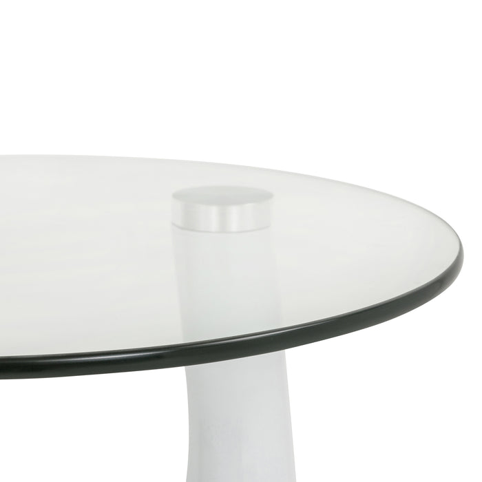 Tavolino Goccia 2 Bianco 45*54*54