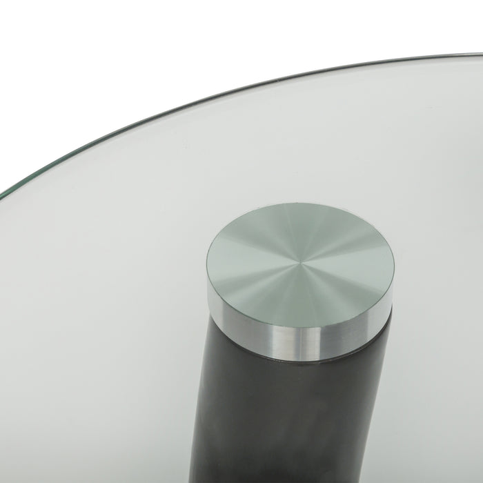 Tavolino Goccia 2  Nero 45*54*54