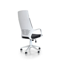 Poltrona President Nera/Strutt Bianca