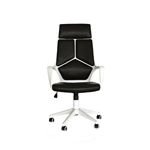 Poltrona President Nera/Strutt Bianca