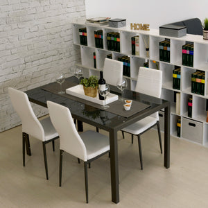 Set Benny/Jolly Tav Cenere+4Secobianche/Gambe Cenere