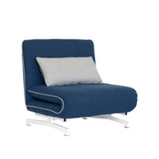 Poltrona/Letto Roger Blue/Bordo Grigio