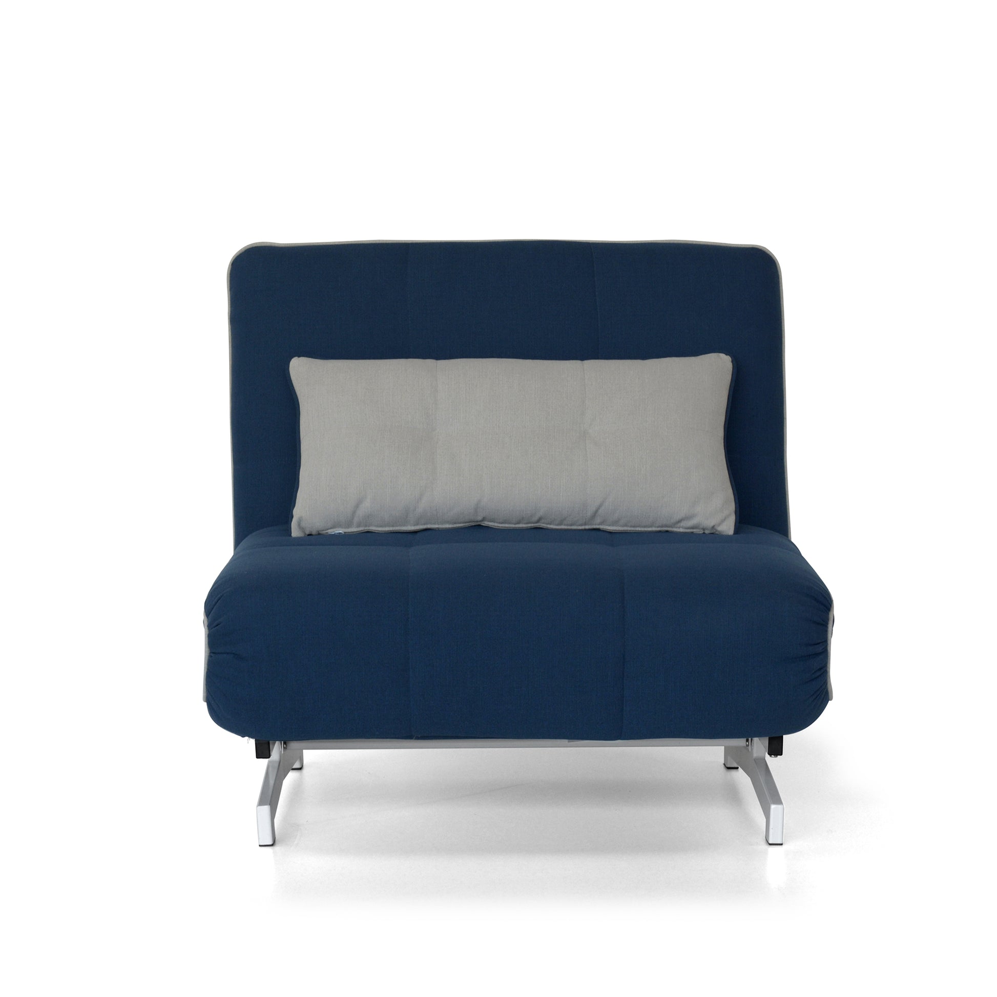 Poltrona/Letto Roger Blue/Bordo Grigio
