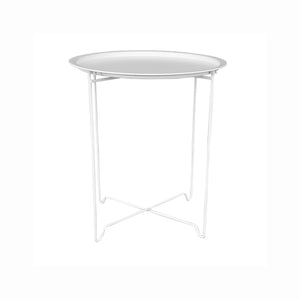 Tavolino Good Metallo Bianco 460*460*520
