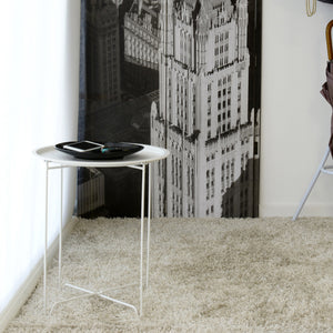 Tavolino Good Metallo Bianco 460*460*520