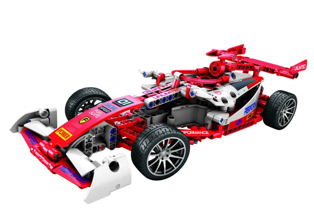 Costruzioni Racing Car 486 Pezzi Retroricarica 35x8x52 cm