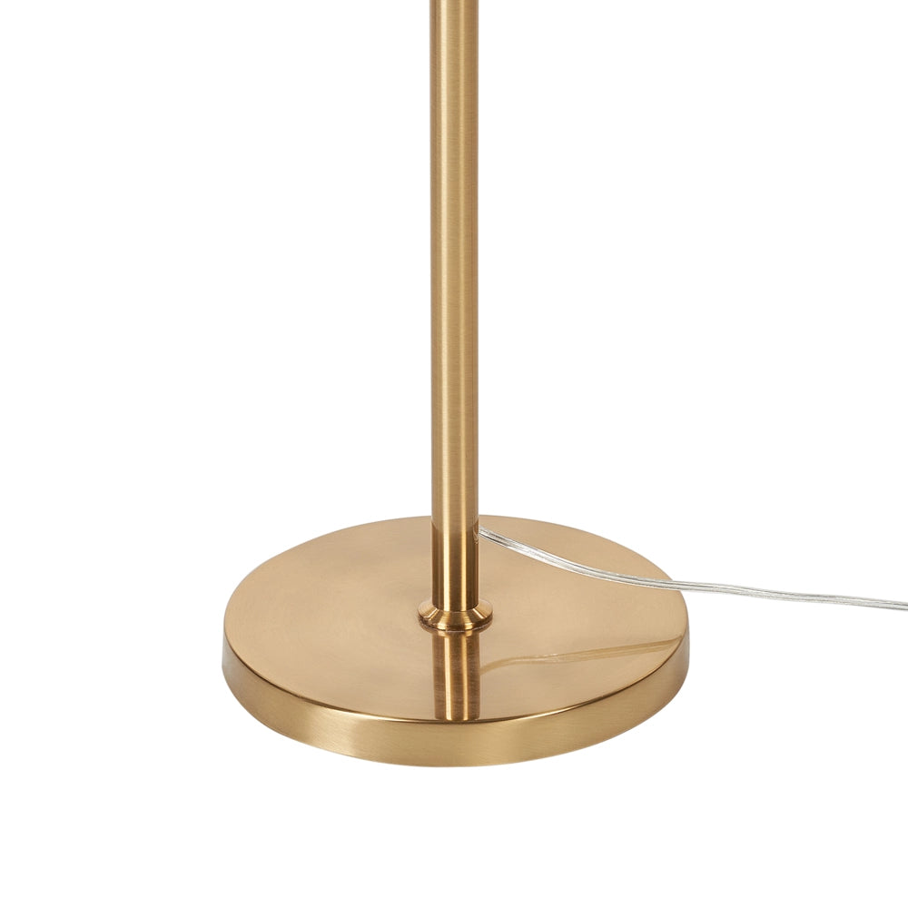 Lampada da terra in vetro ferro dorato 4 paralumi rotondi fumè Design moderno e glam Illuminazione del soggiorno