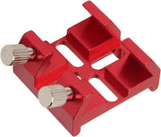 Sistema di Montaggio Universale per Telescopi Ottici con Base in Lega di Alluminio, 2 Viti a 2 Pollici e Viti M4, Beugel di Montaggio in Rosso
