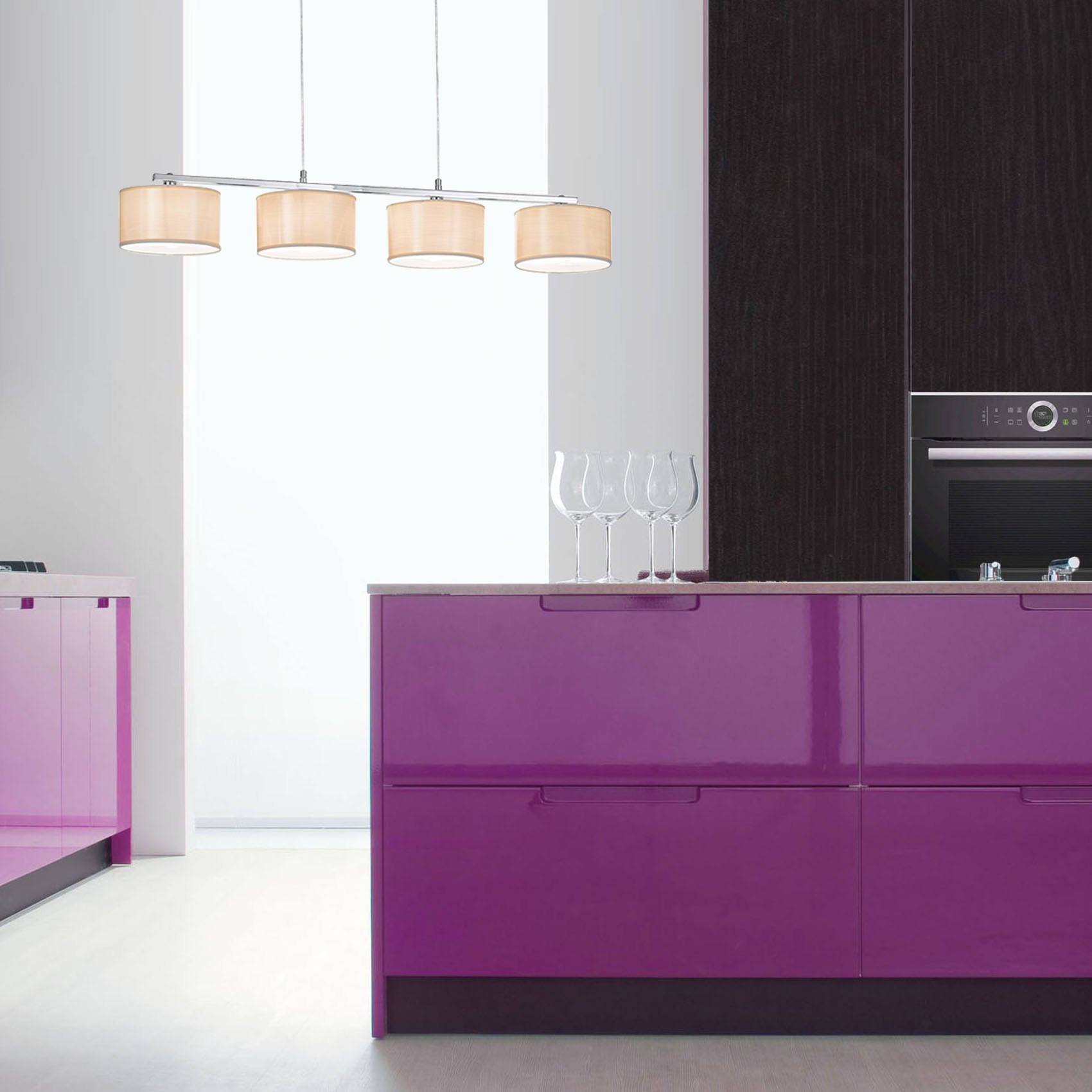 Lodine, Lampada a Sospensione, Marrone