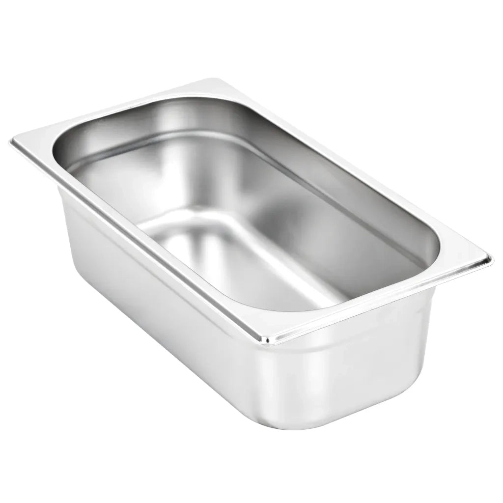 Contenitori Gastronorm 8 pz GN 1/3 100 mm in Acciaio Inox cod mxl 78585