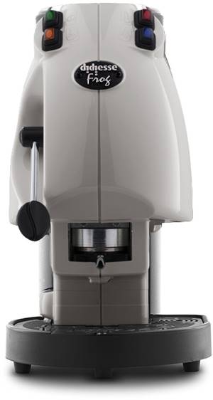 Frog revolution macchina da caffe a cialde colore gesso - DDSFROGGESSO
