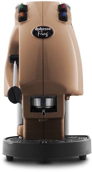 Frog revolution macchina da caffe a cialde colore nocciola - DDSFROGNOCCIOLA