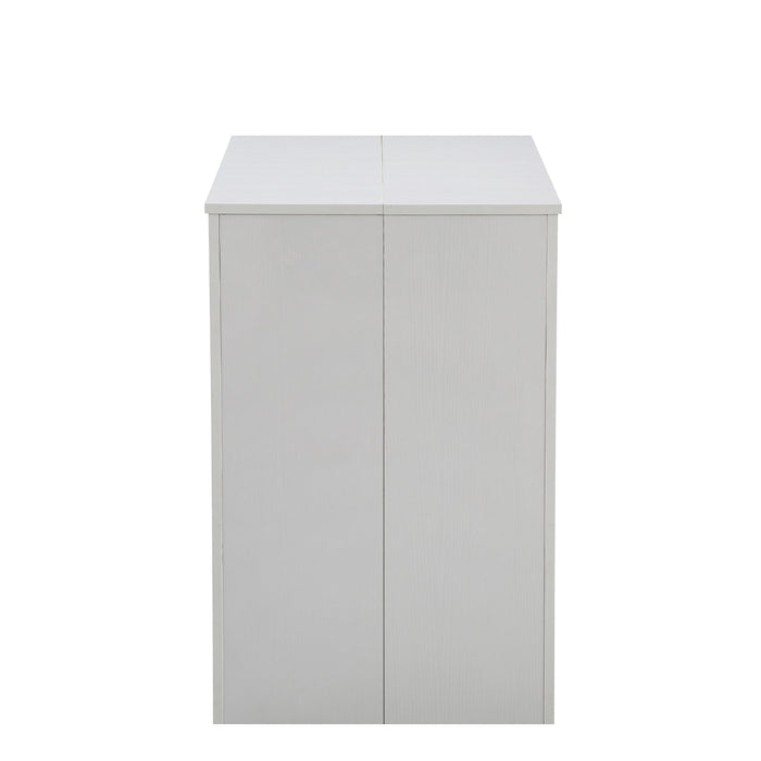 Tavolo Consolle Artic Finitura Bianco Frassino