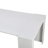 Tavolo Consolle Artic Finitura Bianco Frassino