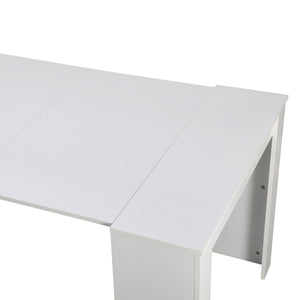 Tavolo Consolle Artic Finitura Bianco Frassino