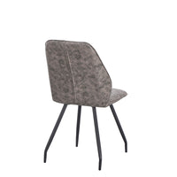 set da 4, SEDIA VITTORIA MOZART TORTORA/GAMBE NERE