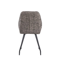 set da 4, SEDIA VITTORIA MOZART TORTORA/GAMBE NERE