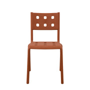 Set Da 4, Sedia Sibari In Polipropilene Terracotta