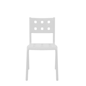 Set Da 4, Sedia Sibari In Polipropilene Bianca