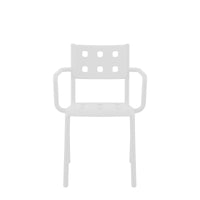 Set Da 4, Poltrona Sibari In Polipropilene Bianca